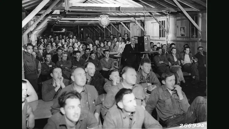 Audience watching a movie in a theater